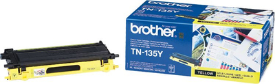 Toner Brother TN-135, ngjyrë e verdhë, origjinal