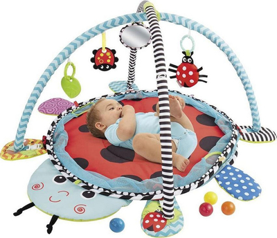 Shtrojë loje për kalamoj LeanToys Ladybug