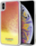 Futrollë Guess Glow in the Dark TPU për iPhone Xs Max, rozë sand me të verdhë