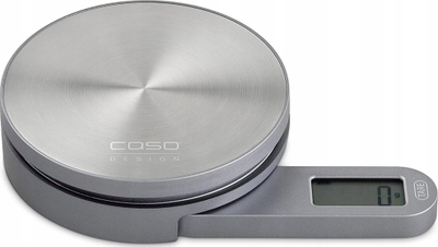 Peshore kuzhine Caso Kitchen EcoMate, 5kg, ekran LCD, çelik inox argjendtë