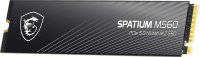 SSD M.2 MSI Spatium M560, 2TB, PCIe 5.0 NVMe, 3D NAND
