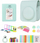 Set aksesorësh LoveInstant 8 në 1 për Fujifilm Instax Mini 12, kapak me rrip, album fotografish, mint jeshile