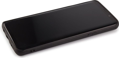 Mbrojtëse telefoni Ferrari Urban për Samsung Galaxy S9 Plus, lëkurë e vërtetë, stil sportiv, e zezë