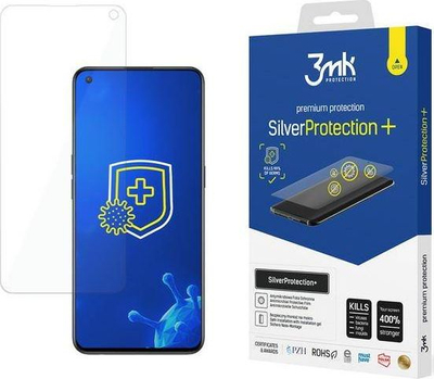 Folie mbrojtëse 3MK Silver Protect+ për OnePlus Nord CE 5G, antimikrobiale, montim me ujë, transparente