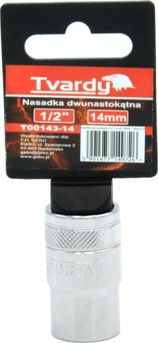 Kokë çelësi TVARDY Nstrn Twelve Point, 1/2", 14 mm, metalike