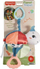 Lodër pelushi për karrocë Fisher-Price Planet Friends Sea Me Bounce Breshka, me zile, me unazë për kafshim