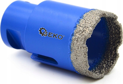 Sharrë rrethore me diamant për pllaka Geko G65132, fiksim M14, 10 mm, gri