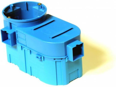 Kuti elektrike e fshehtë dyshe Simet SE2 x 60G, 60mm, blu