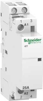 Kontaktor Schneider Electric ICT A9C20632, 25A, spirale 220-240V AC, i bardhë