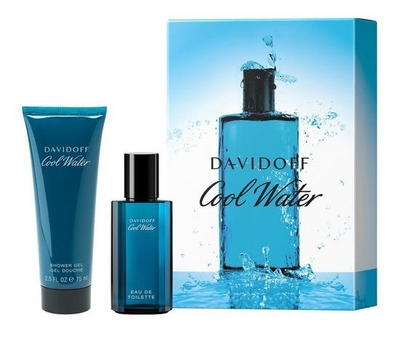 Сет гел за туширање и Eau de Toilette Davidoff Cool Water Man, 40 + 75 мл
