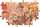 Puzzle Clementoni (406603), 3 copë, 48 pjesë, shumëngjyrëshe