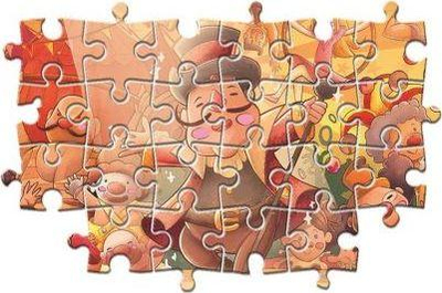 Puzzle Clementoni (406603), 3 copë, 48 pjesë, shumëngjyrëshe