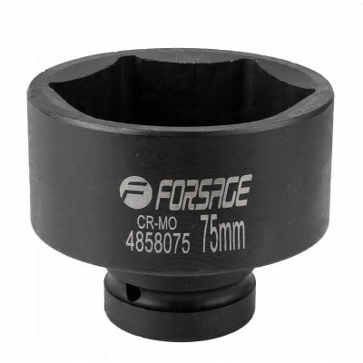 Kokë goditëse Forsage 1", 75mm, 6-këndëshe, çelik Cr-Mo