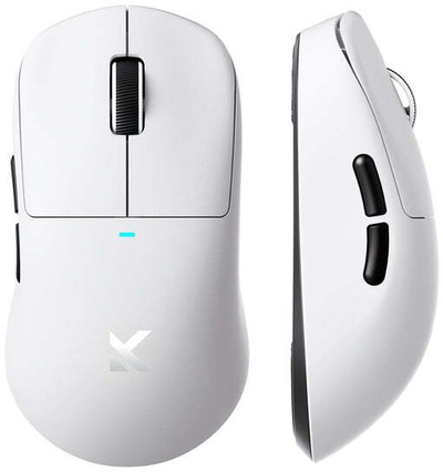 Maus gaming MCHOSE M7 Ultra, pa tel, 55g, 8000Hz, i bardhë