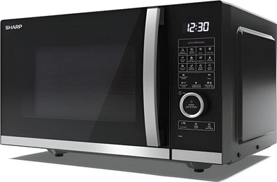 Furrë me mikrovalë Sharp YC-QC254AE-B, 25L, 900W, e zezë