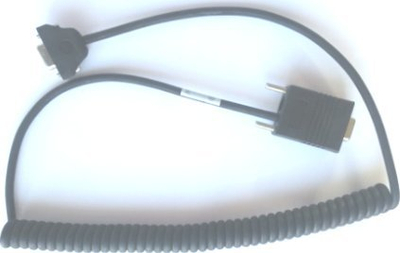 Kabllo seriale Motorola CBL-58918-03, RS232 DB9, 0.8 m, e zezë