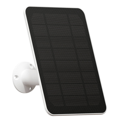 Panel diellor SwitchBot për Outdoor Spotlight Cam, IP55, kabllo 3 m USB C, i bardhë
