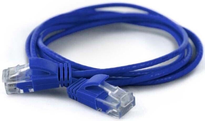 Kabllo rrjeti Wantec 7245, Cat6a, 2m, blu