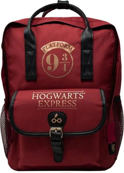 Çantë shpine Harry Potter Premium, për laptop, 900D poliester, burgundy