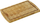 Dërrasë prerje Zassenhaus Carving, bambu, 36x23x2cm, ngjyrë dru natyral