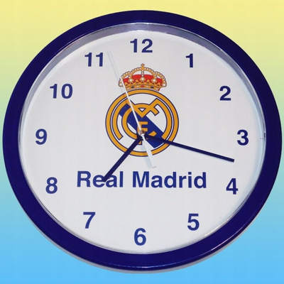 Orë murale Kids Licensing Real Madrid, për fëmijë, e bardhë