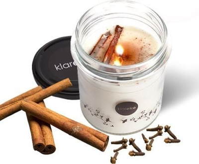 Соја свеќа Klareko Соја Свеќа Świecidło Smaller, 80g, арома цимет и каранфилче