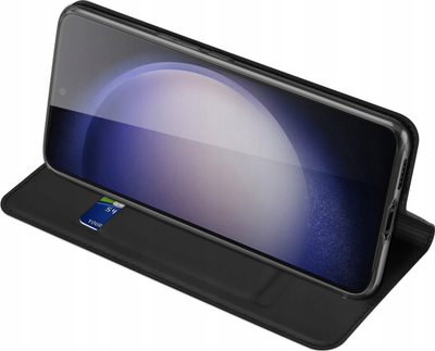 Mbështjellës telefoni DUX DUCIS Samsung Galaxy S23 FE Skin Pro, me kapak, i zi