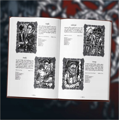 Lojë tavoline RPG Black Monk Tales of the Fairytale Master Transylvania, në polonisht