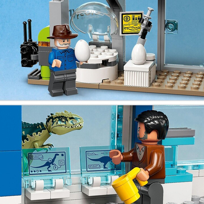Set LEGO® Jurassic World™ 76949 Giganotosaur and therizinosaur attack 