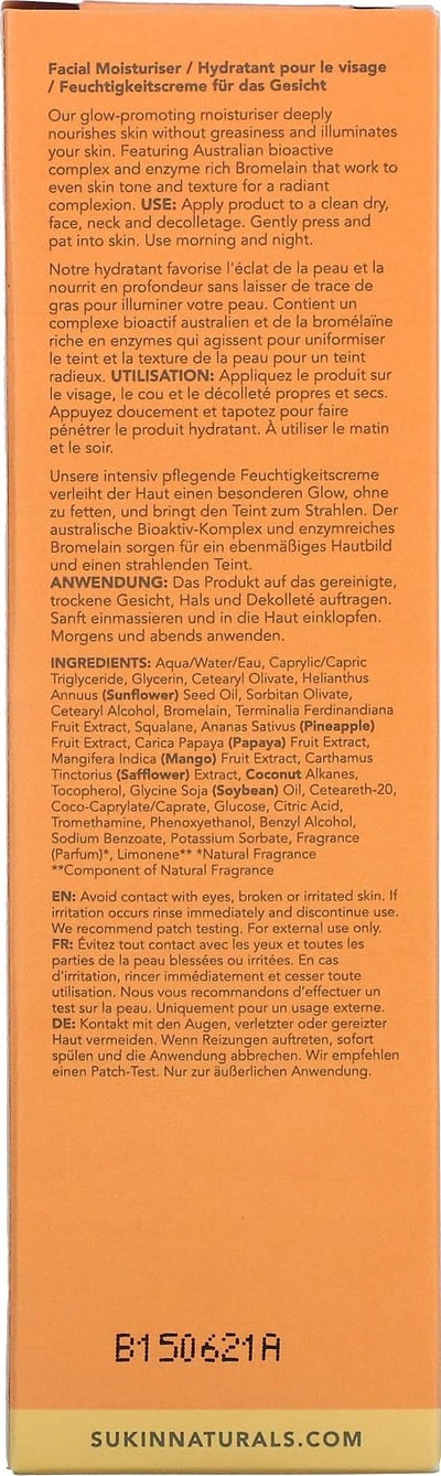 Krem fytyre Sukin Brightening Illuminating, hidratues, 60ml