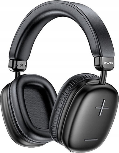 Kufje Bluetooth Over Ear Awei AT6, Bluetooth 5.3, 12 orë bateri, të zeza