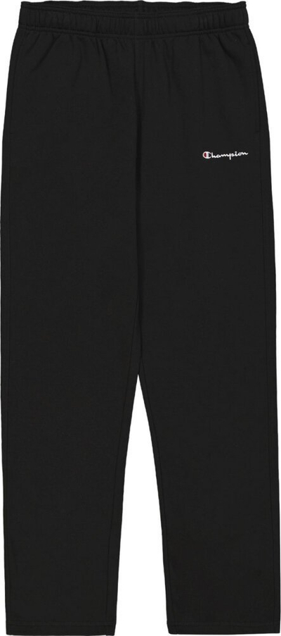 Pantallona sportive Champion Straight Hem Pants M 220294, për meshkuj, me rrip elastik, të zeza