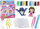 Set lodër me rruaza uji Leantoys Princesses, DIY, 8 ngjyra, shumëngjyrësh