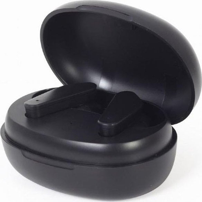 Dëgjuese Gembird, Bluetooth, me kuti karikuese, pa kabllo, të zeza
