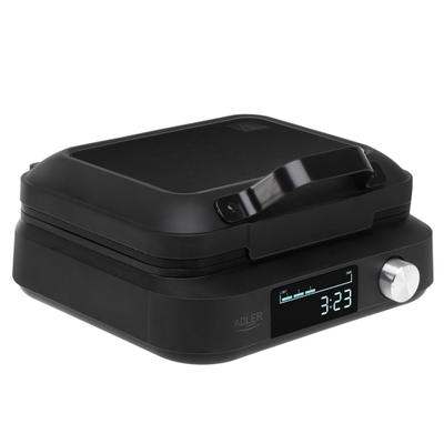 Aparat për waffle DSP KC1086, 2200W, 6 nivele pjekjeje, i zi