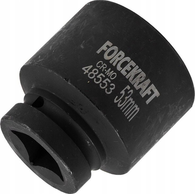 Çelës goditës Forcekraft Impact Socket 1", 54mm, profil 6 këndor, çelik Cr Mo