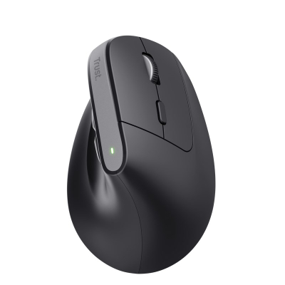 Безжичен ергономски глушец Trust Bayo+, Bluetooth, црн