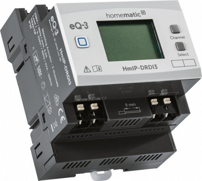 Aktuator drite HomeMatic IP HMIP-DRDI3, 3 kanale, për shinë DIN