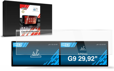 Mbrojtës ekrani makine Grizz CeramicScreen, për Xpeng G9 29.92", qelq keramik, transparent
