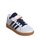 Atlete për kalamaj Adidas Grand Court 2.0 Kids JI0973, lëkurë sintetike, taban gome, të bardha me blu