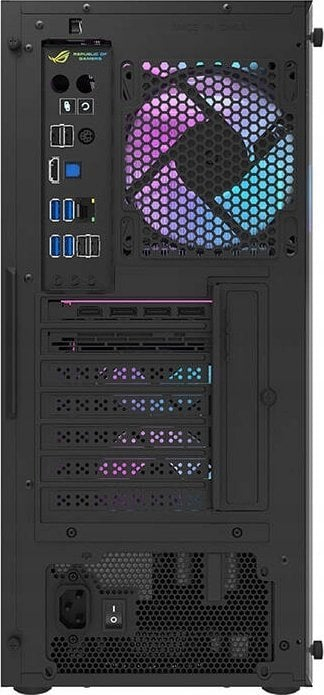 Kasë Darkflash DK352 Mesh ARGB, e zezë, Midi Tower