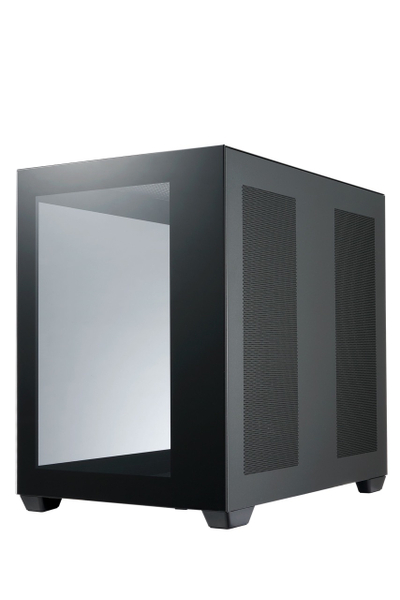 Kasë PC-je FSP CMT380B, e zezë