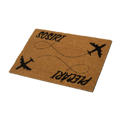 Tapet hyrjeje Airplane, 60 x 40 cm, seagrass, shumëngjyrësh