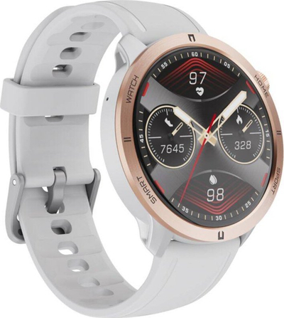 Smartwatch Rubicon Watch, merr thirrje, numëron hapa, i zi