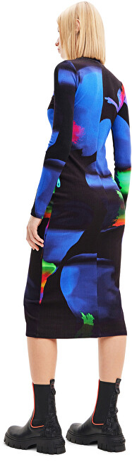 Fustan për femra Desigual Hologram Lacroix, shumëngjyrësh