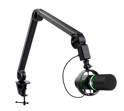 Mikrofon Trust GXT 255+ ONYX, USB, me krah metalik, i zi