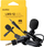 Mikrofon lavalier Godox LMS-12 AXL, omnidireksional, kabllo 120cm, i zi