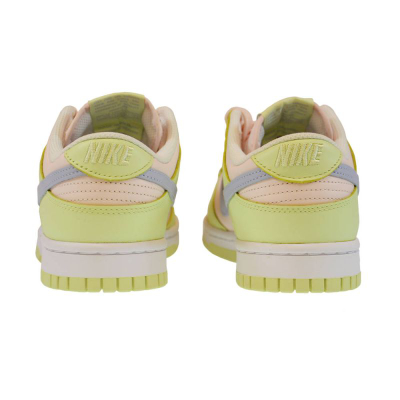 Atlete Nike Dunk Low Lime Ice për goca, lëkurë, pastel