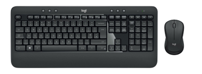 Set tastierë dhe maus Logitech MK540 Advanced, të zeza