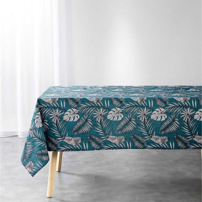Mbulesë tavoline Douceur d'Interieur Puebla, 140x240 cm, që si mban njollat, jeshile